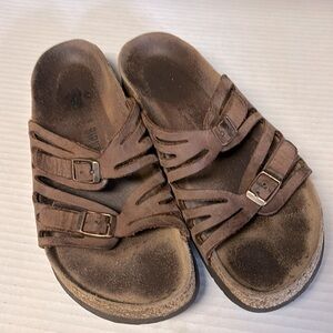 Birkenstock Brown Strappy Sandals Women’s Size 8 1/2 - 9
